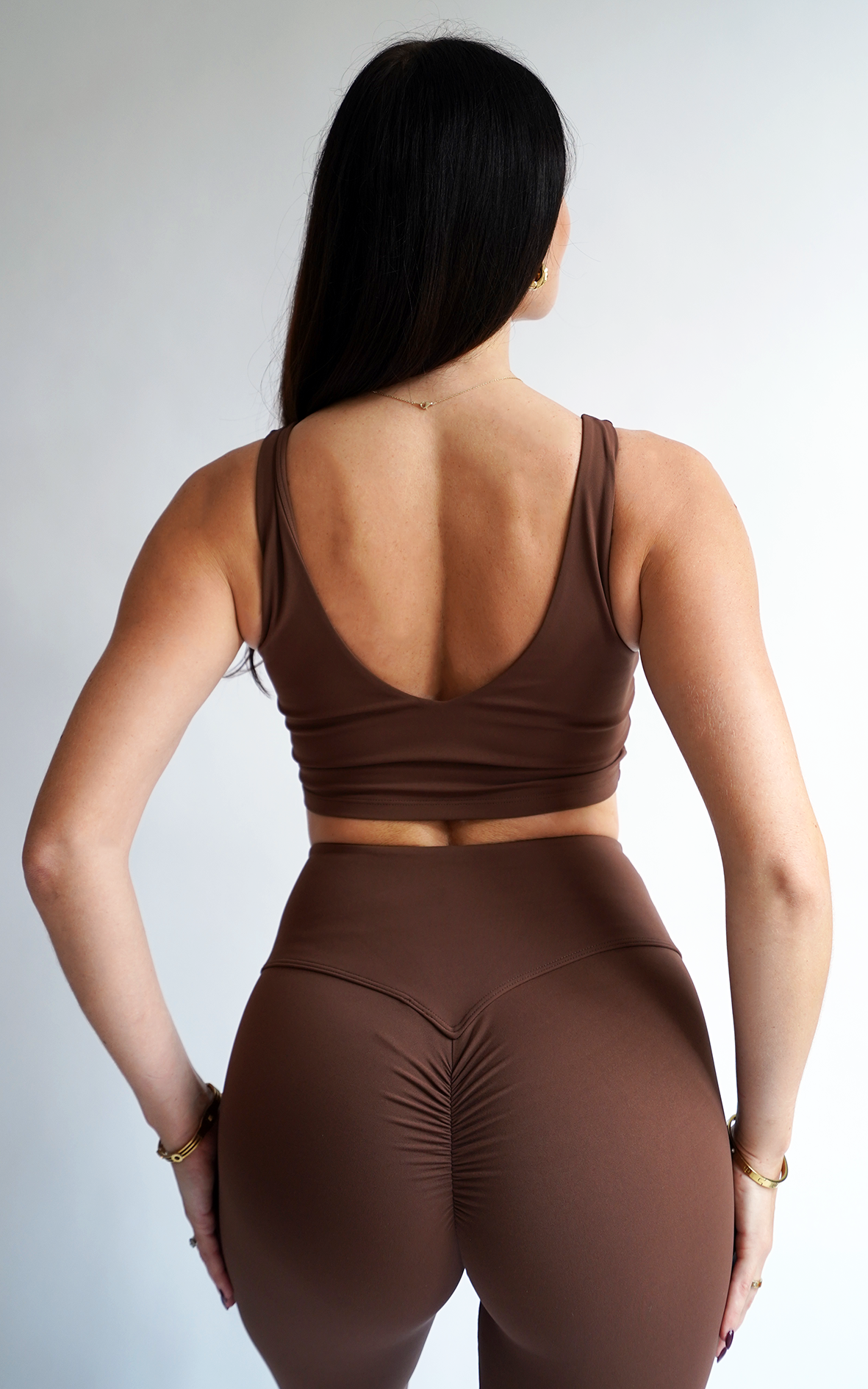 Mellow Flared Leggings Mocha