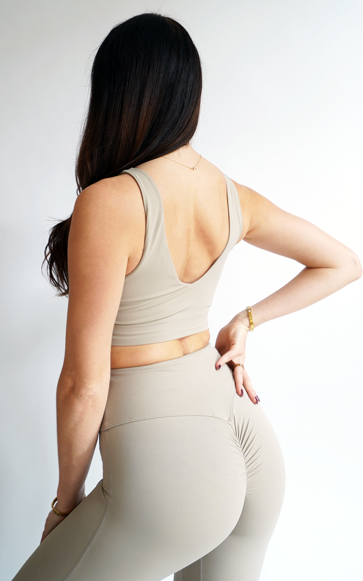 Mellow Basic Sports Bra Khaki